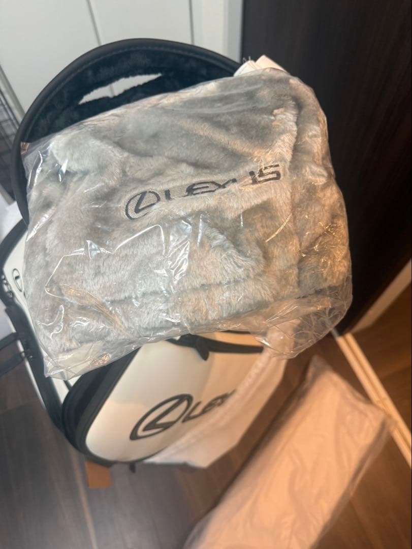 値下げ！LEXUS キャディバッグ ホワイト★新品未使用★