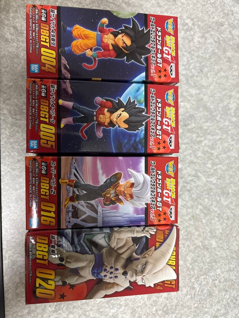 ドラゴンボール GT ワールドコレクタブル　悟空 ベジータ ベビー　超一星龍