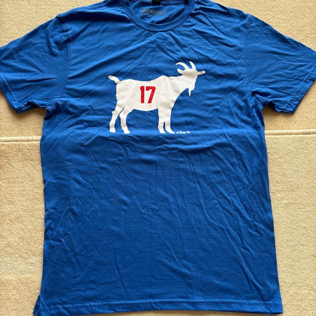 ドジャース 大谷翔平 ヤギ　GOAT Tシャツ　Mサイズ　(L,LL)新品未使用