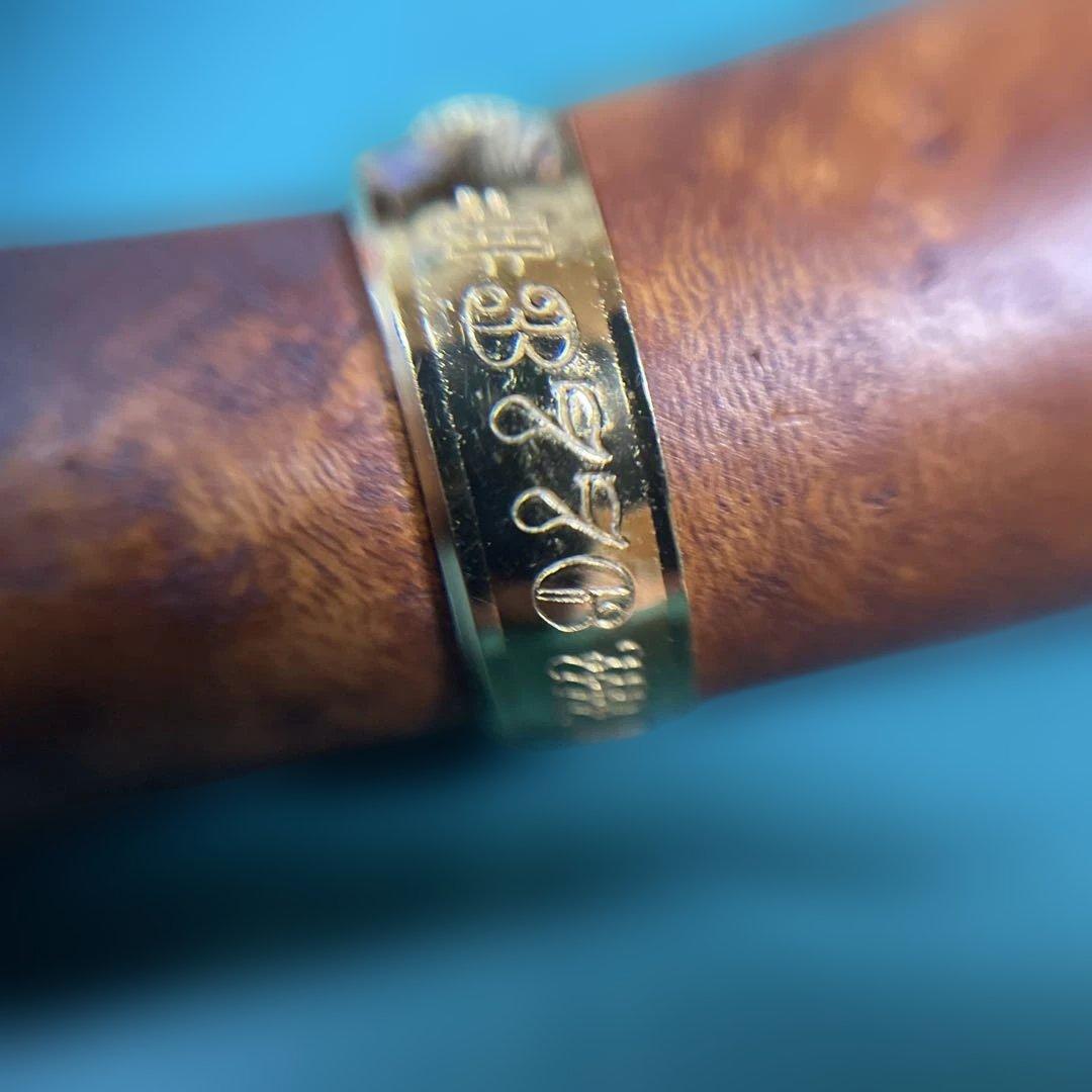 PLATINUM ブライヤー万年筆 インク付き