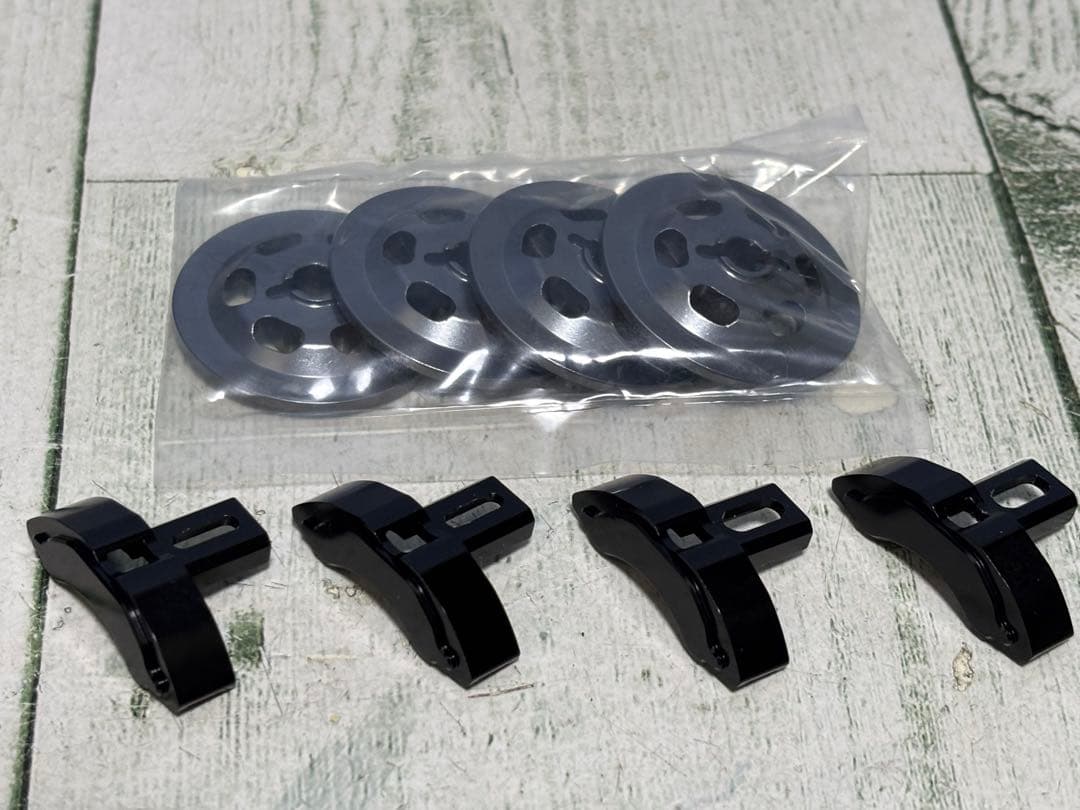 n*m様 d-like アルミ製 キャリパー&ローターハブ 塗装品