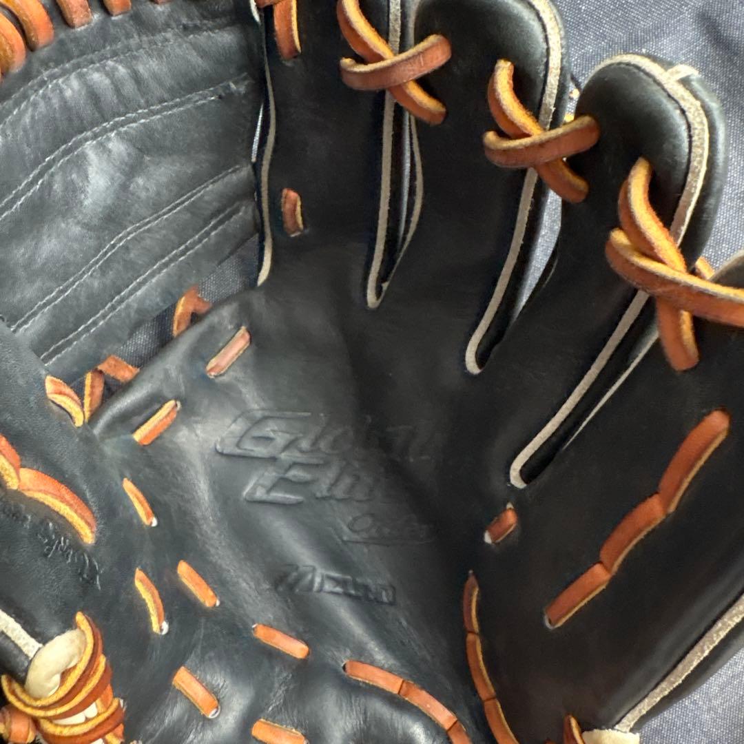 Mizuno グローバルエリート軟式野球グローブ 黒