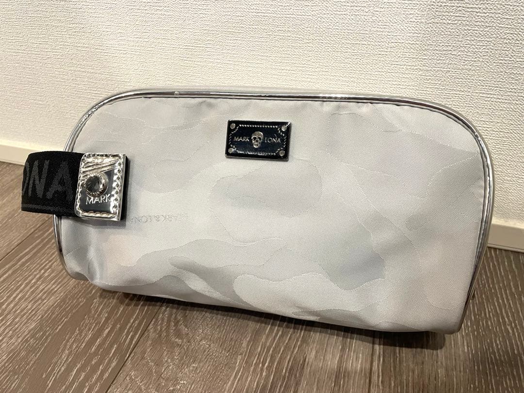 MARK&LONA マークアンドロナ クラッチポーチ カートバッグ ホワイト