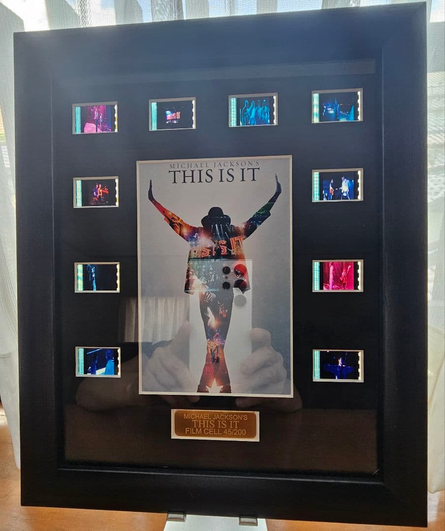 【超レア】 THIS IS IT フィルムセル 45/200マイケル・ジャクソン