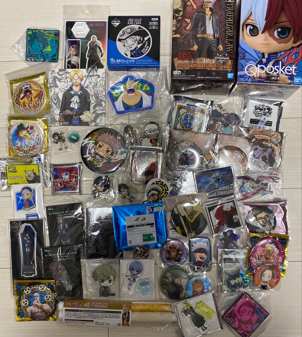 アニメキャラクターノンジャンル 大量まとめ売り　小物、フィギュア詰め合わせ