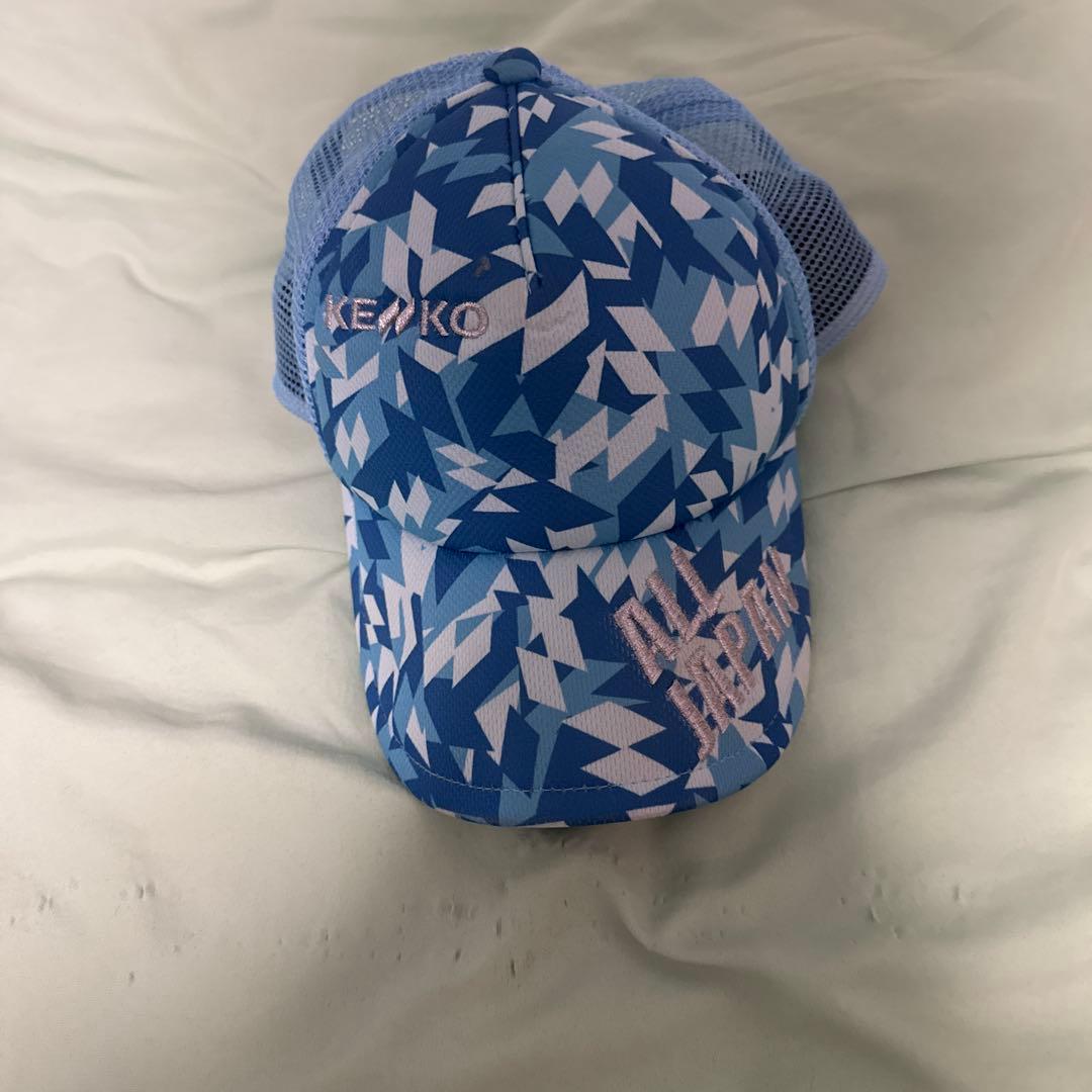 KEIKO 幾何学模様 キャップ