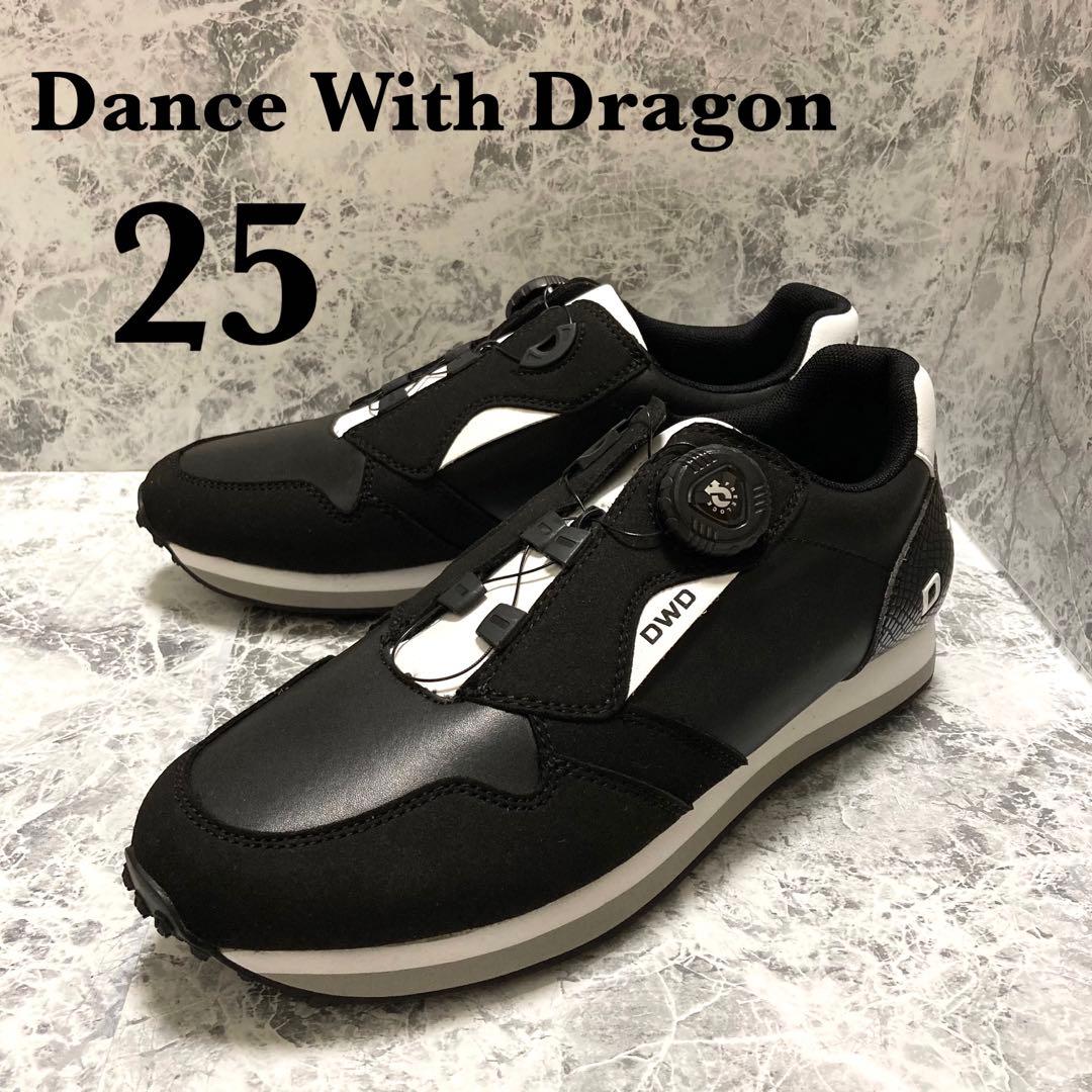 【極美品】ダンスウィズドラゴン スパイクレスシューズ BOA ダイヤル 25