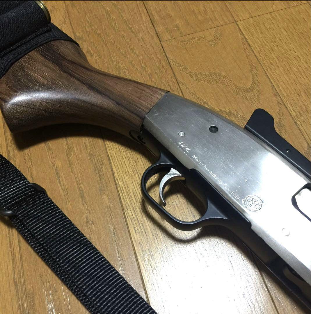 中古超激レア マルシン モスバーグm500マリーナリミテッドショットガン