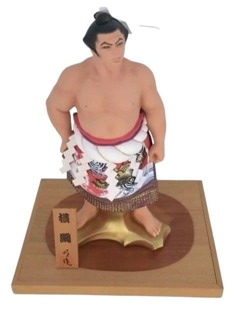 博多人形 横綱 力士人形 大相撲 伝統工芸 作家 在銘立札