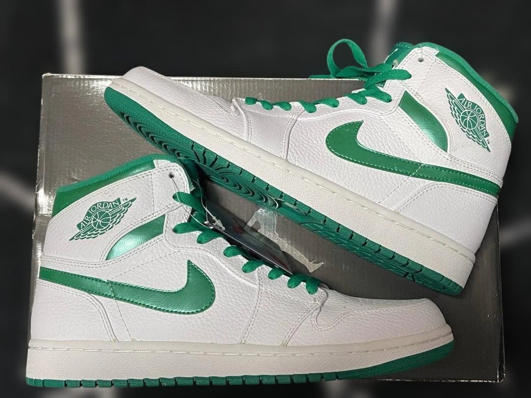 Nike Air Jordan 1 ホワイト/グリーン