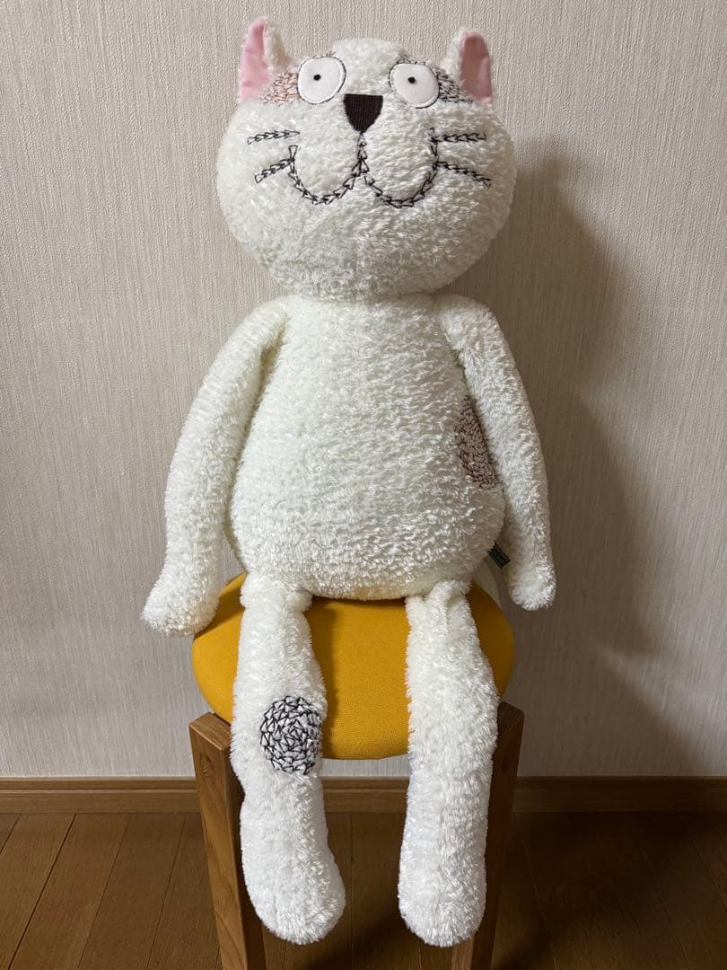 マンハッタナーズ MANHATTANER'S ＊くたくた猫 ぬいぐるみ Ｌサイズ