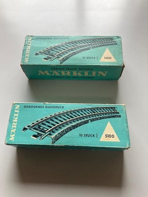 メルクリン　レール 品番５１００　HO　ゲージ　1960年代物