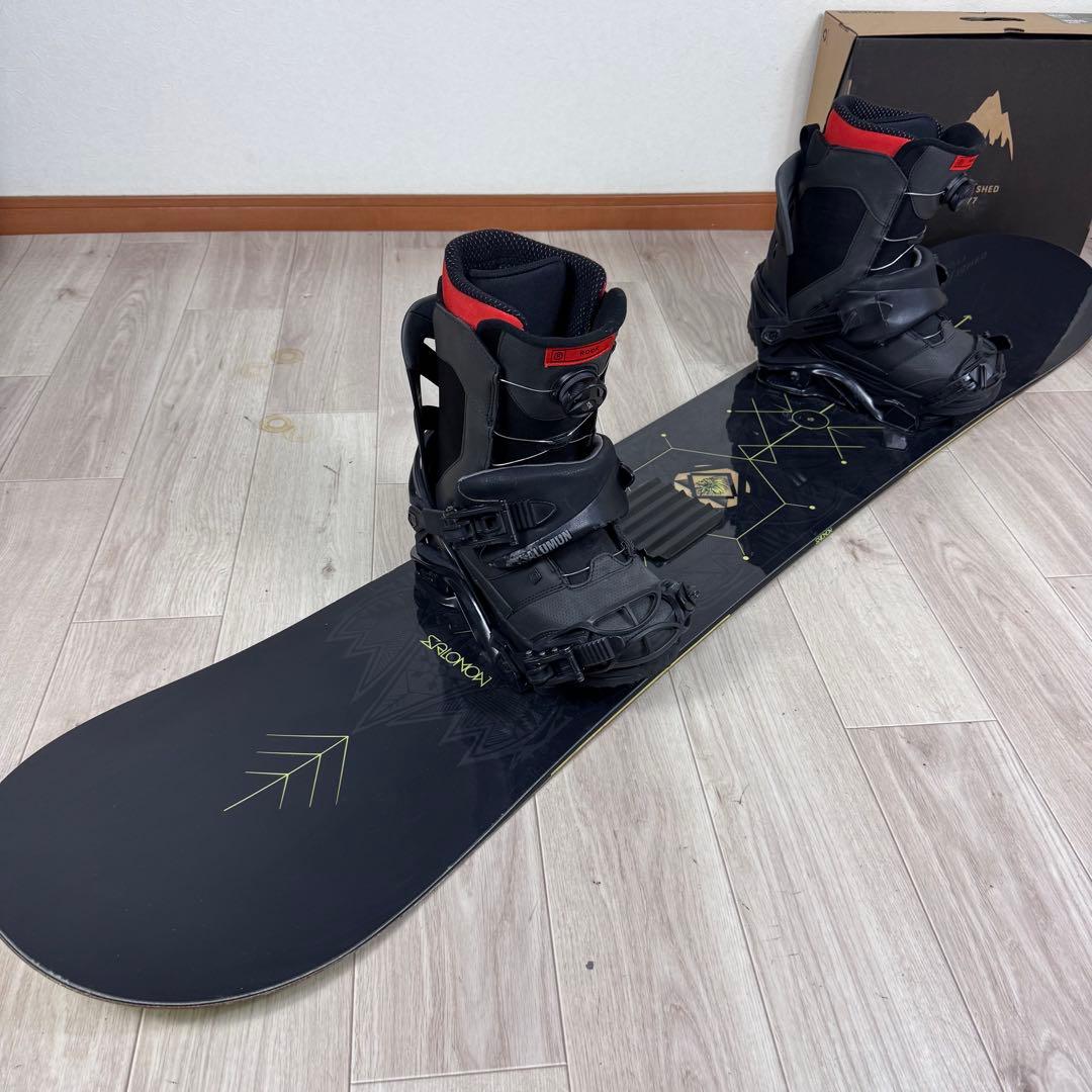 SALOMON SIGHT 158cm スノーボード RIDE27.5cm