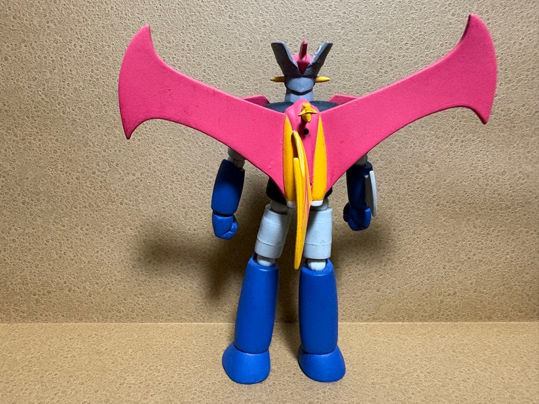 【当時物】激レア グレートマジンガー 未塗装白原型＆彩色済みソフビ 3体セット