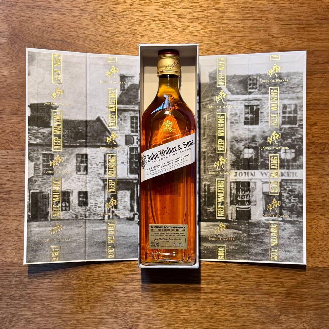 ジョ二ーウォーカー＆サンズ セレブラトリー・ブレンド（限定品） 700ml 箱付