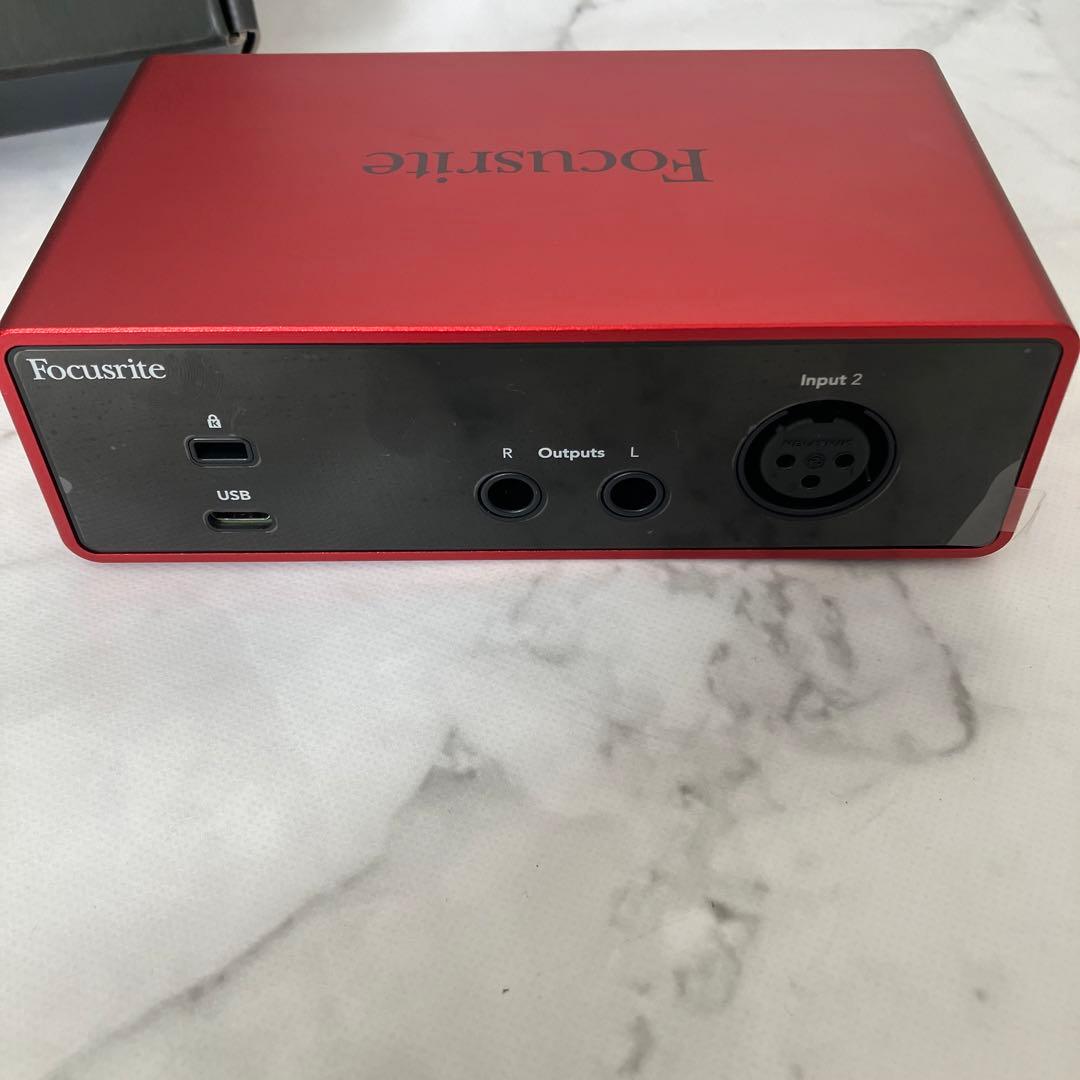 DTM・DAW FOCUSRITE Scarlett Solo 4th gen