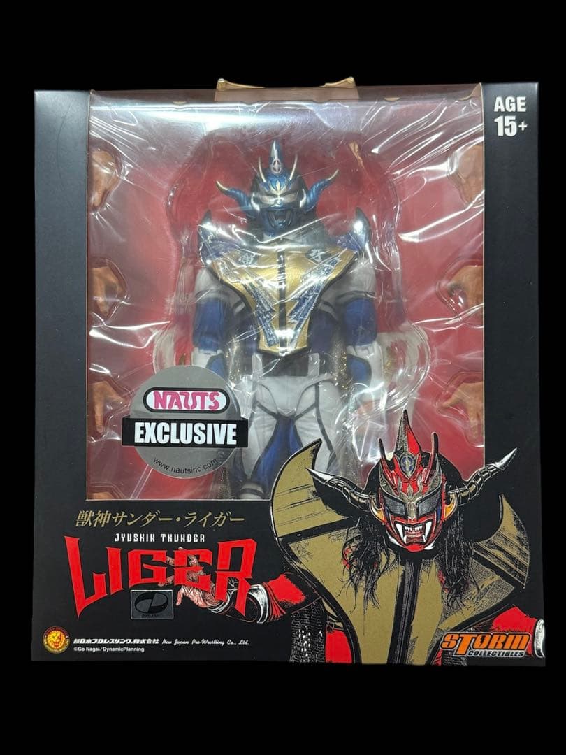 NAUTS 【300体限定】獣神サンダー・ライガー フィギュア（青） 未開封品