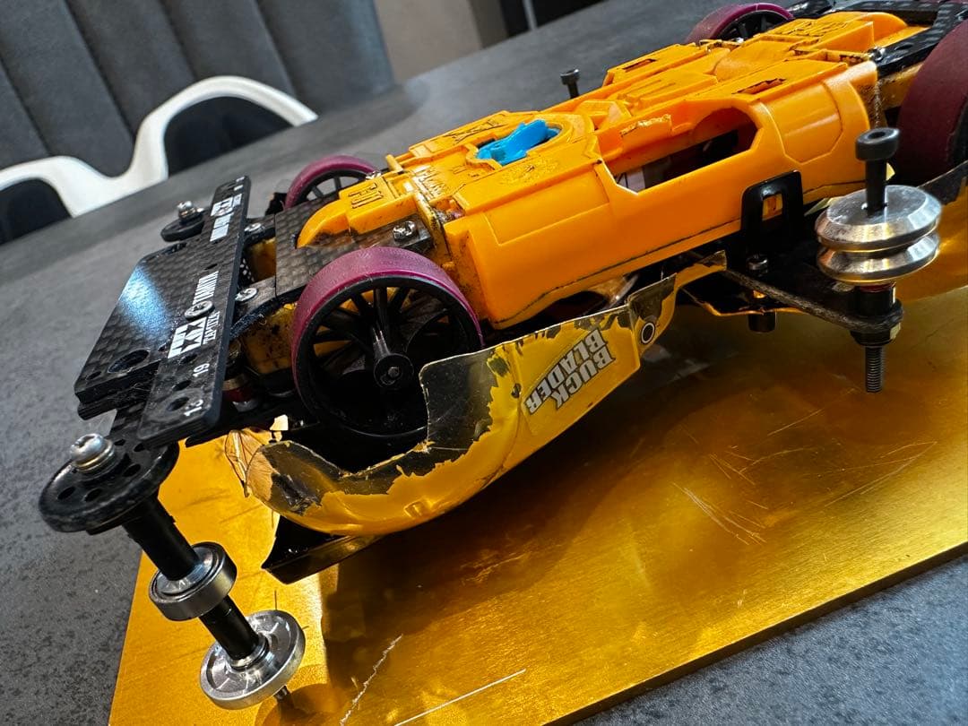 ミニ四駆 バックブレーダー レアパーツ多数 セッティングボード付き