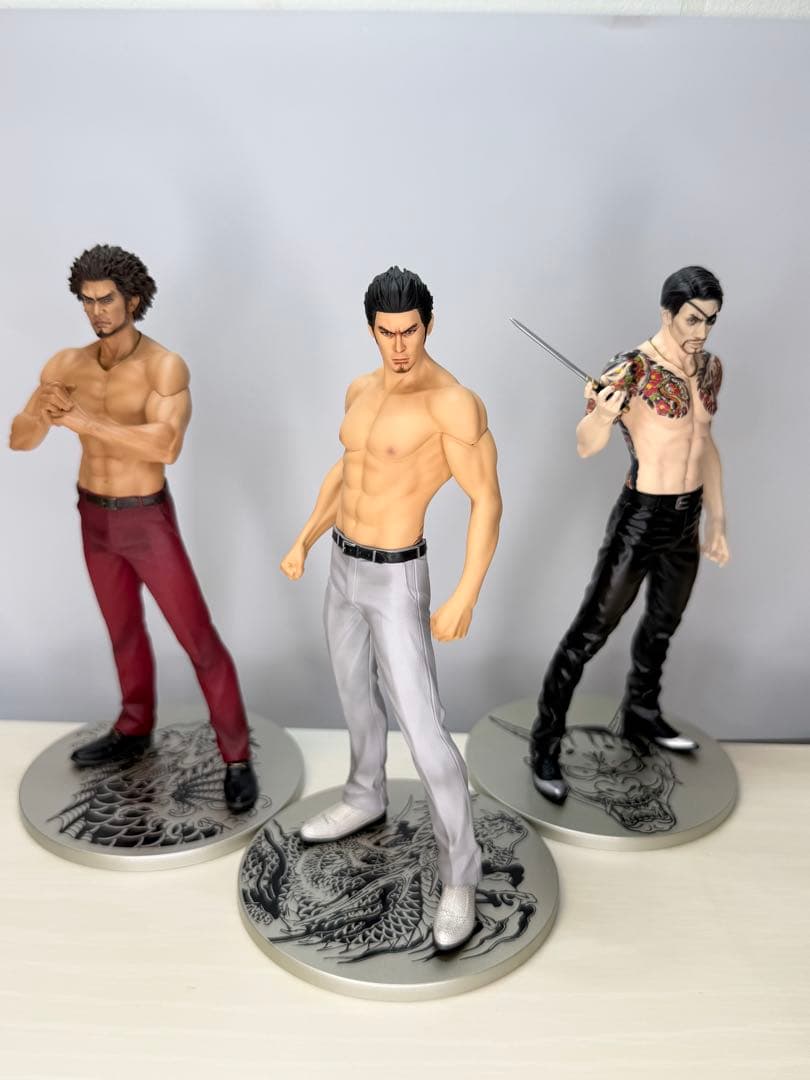 DIGSTA 龍が如く 桐生一馬 真島吾朗 春日一番フィギュア限定特典付き