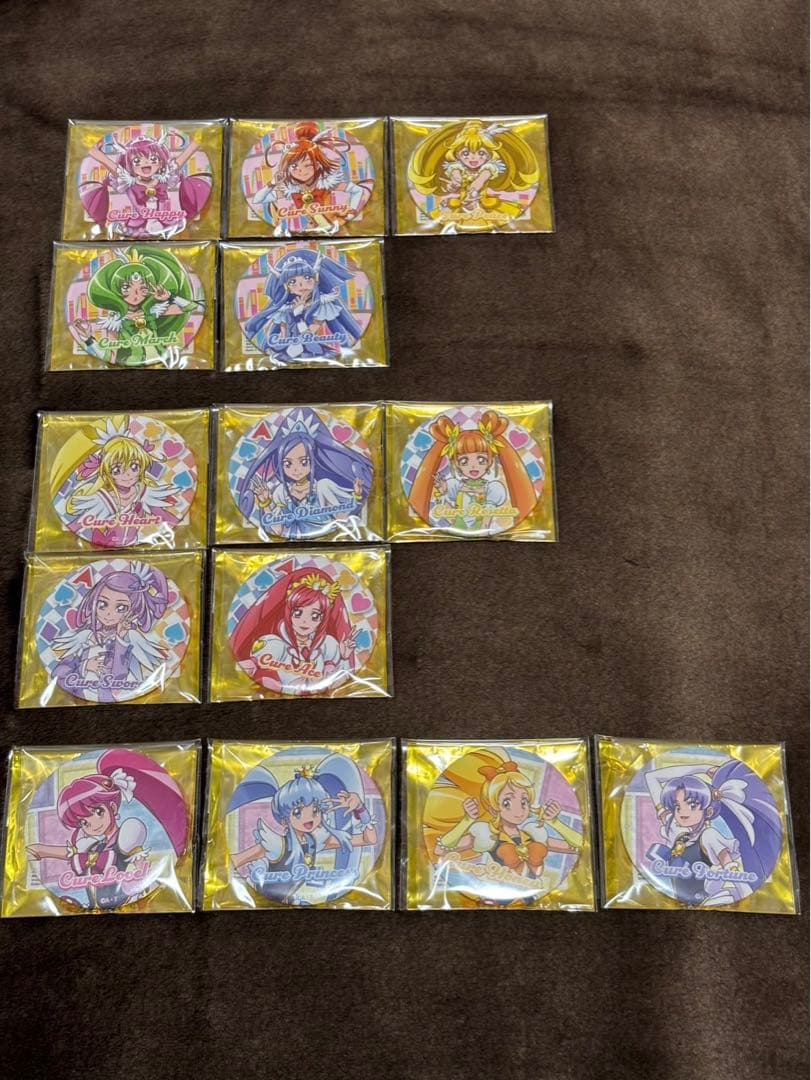 全プリキュア展　缶バッジ　コンプリート