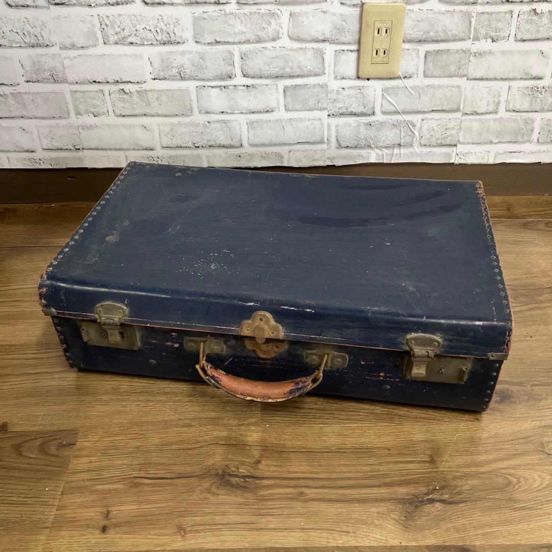 A-1 昭和レトロ アンティーク トランクケース 昭和15年購入 当時物 古道具