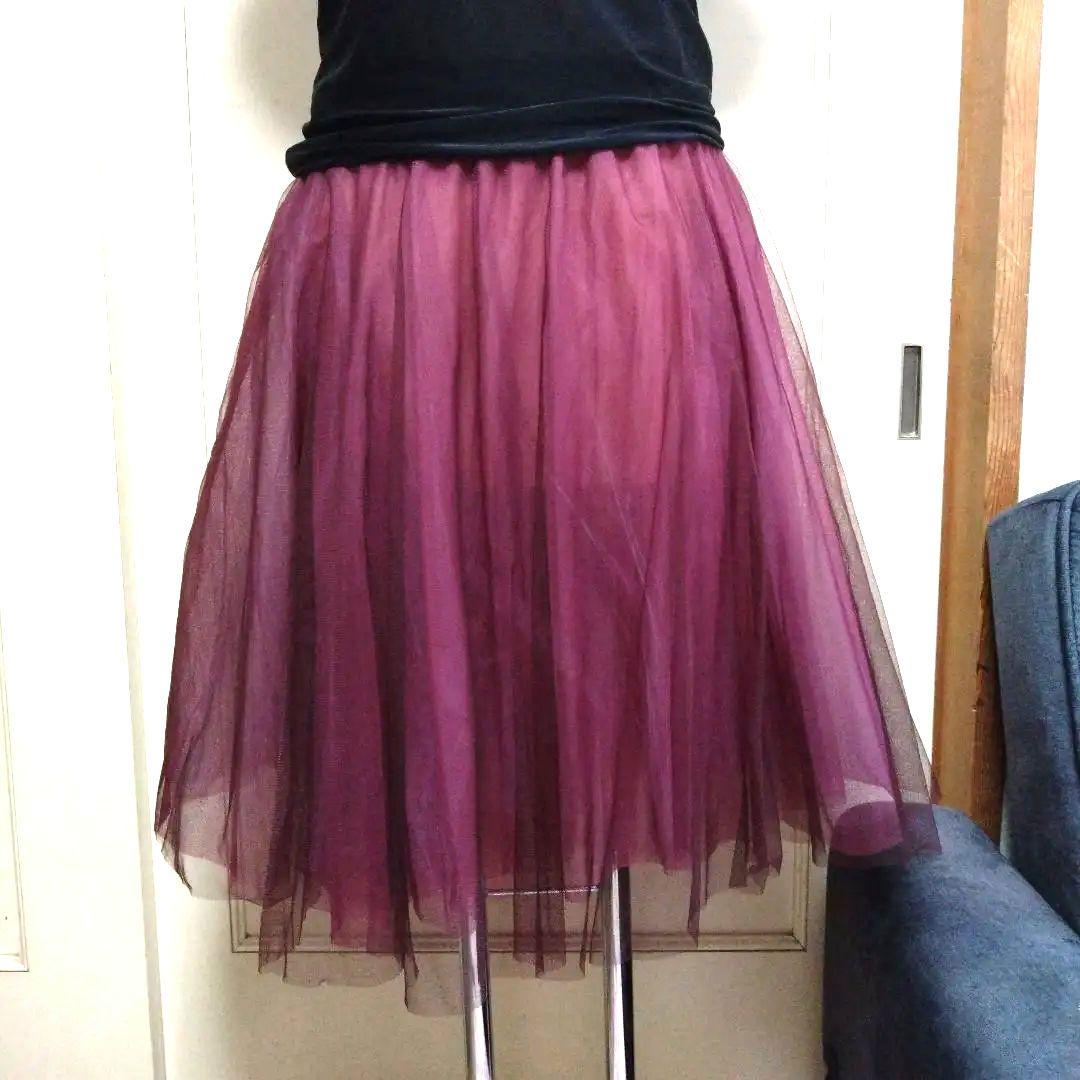 バレエ　スカートのみ　4枚チュール　フェアリー　クードゥピエ　難あり
