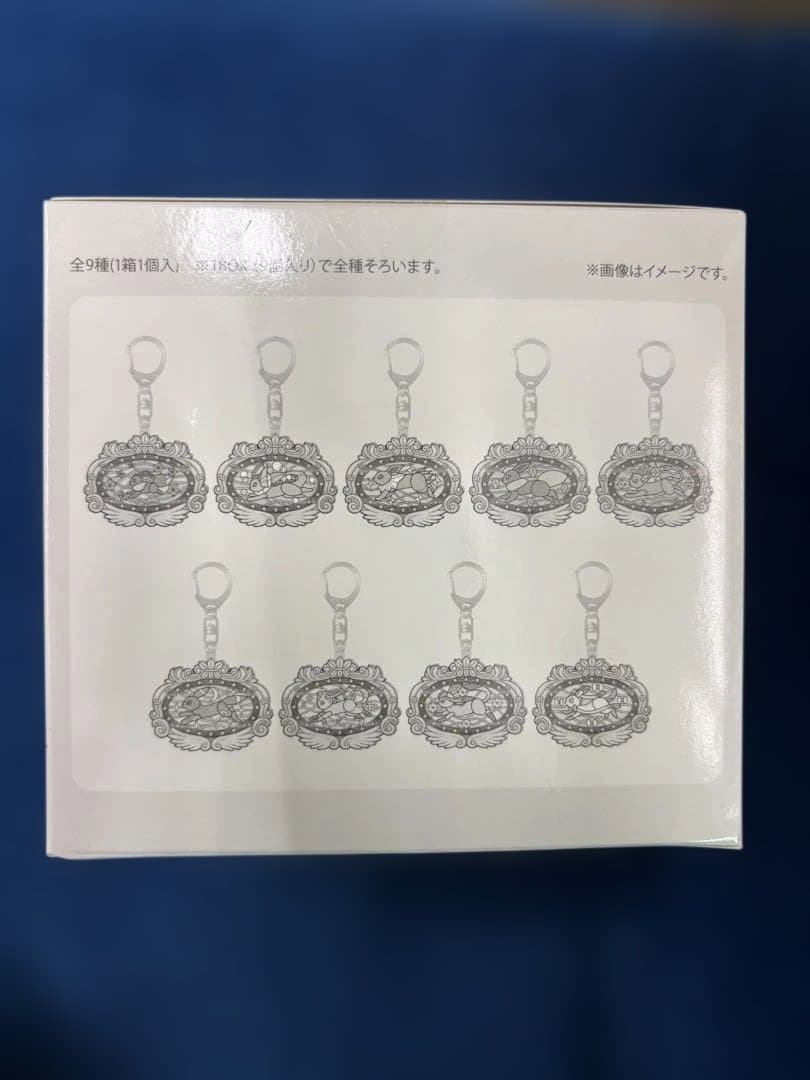 ポケパークカントー限定　イーブイズ　アクリルキーホルダーフルコンプセット