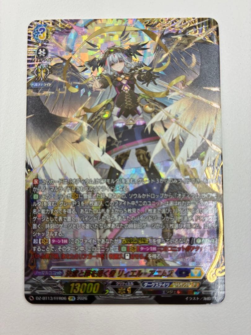 決意と罪を抱く者リィエル<アニムス　FFR1枚