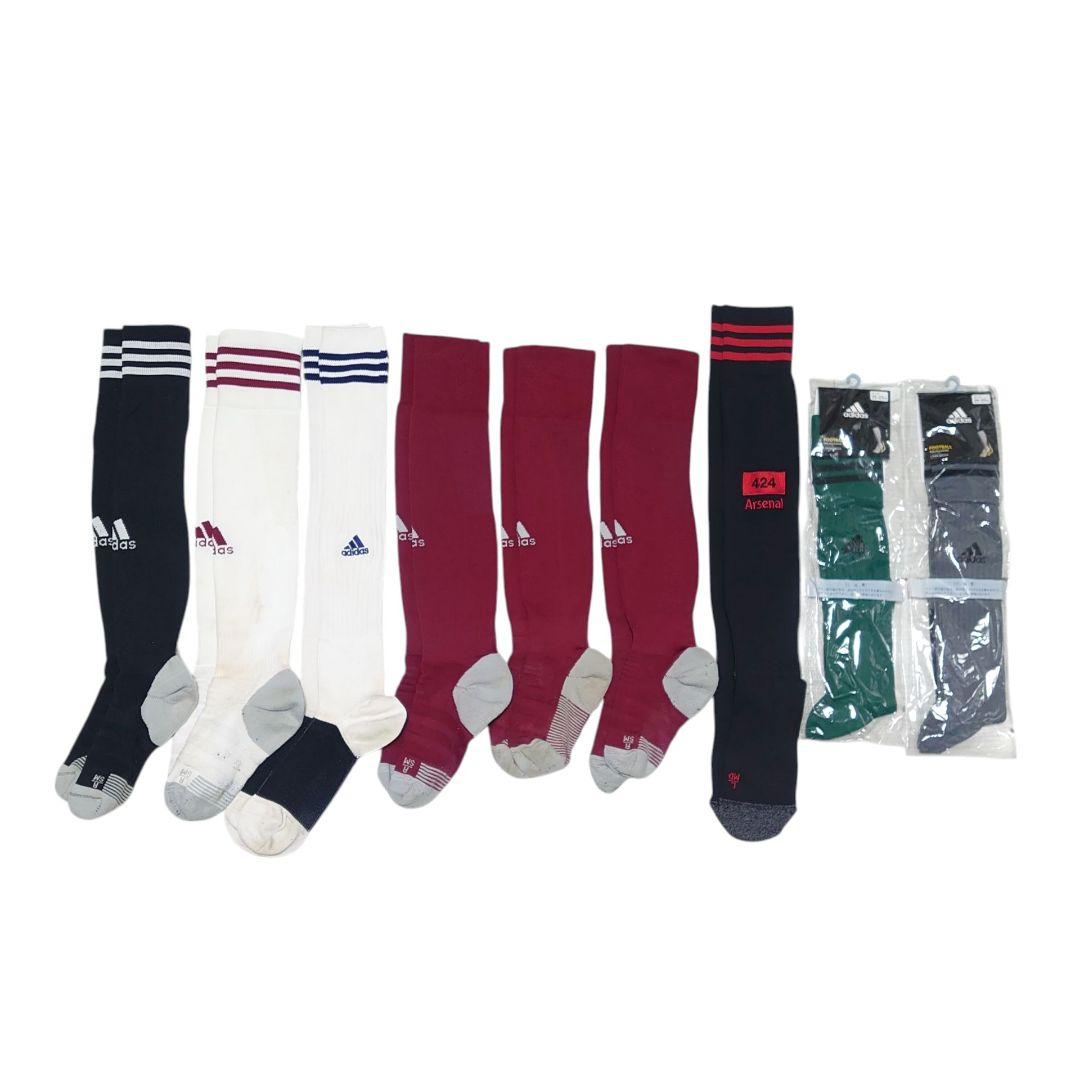 adidas メンズ サッカーソックス 靴下 まとめ売り