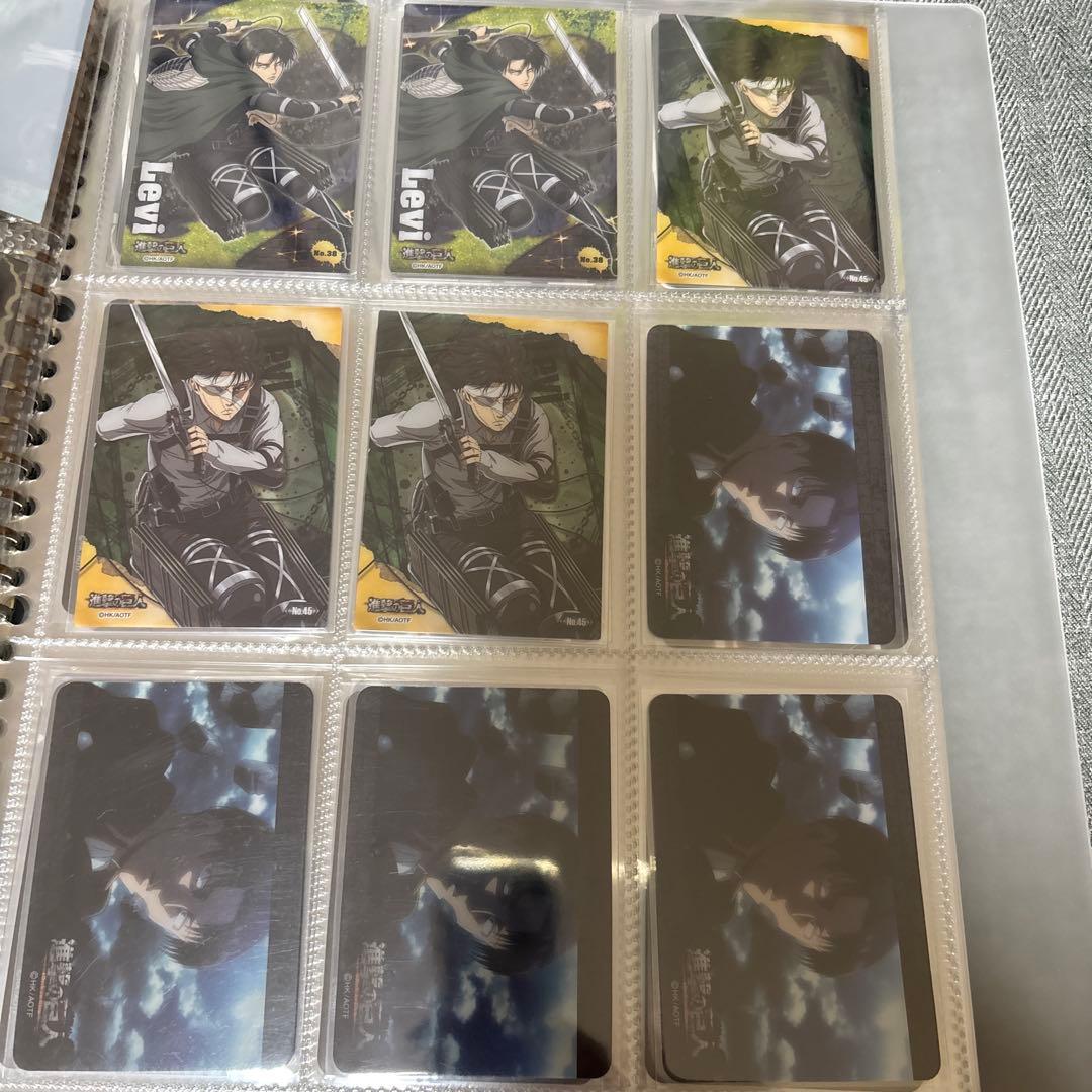 進撃の巨人 リヴァイ兵長 カード まとめ売り