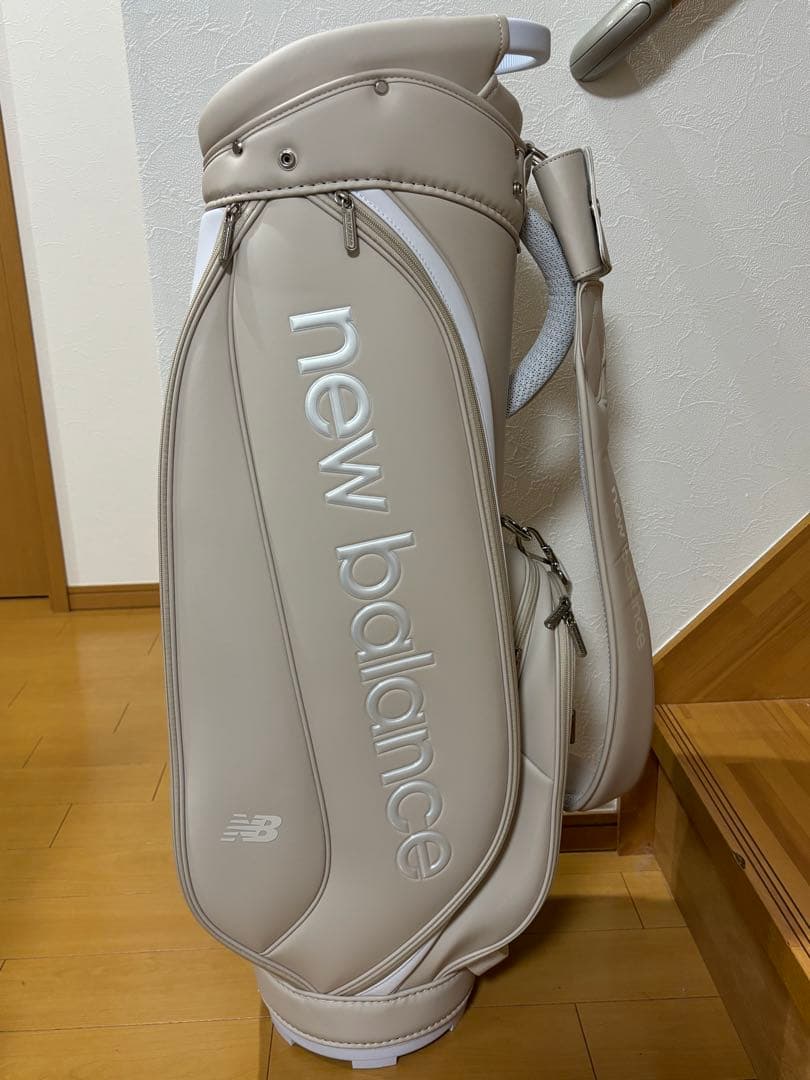 new balance ゴルフバッグ ベージュ