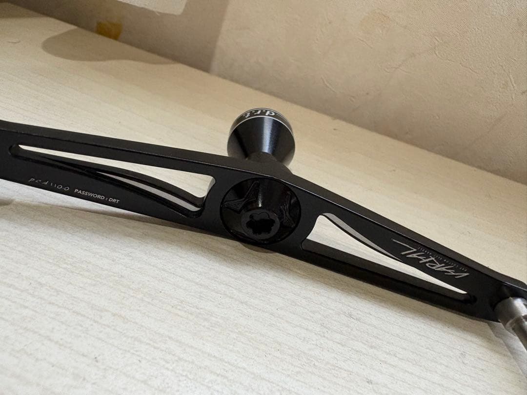 ★☆バリアル ダブル ハンドル スピン110mm DRT ブラック シマノS2