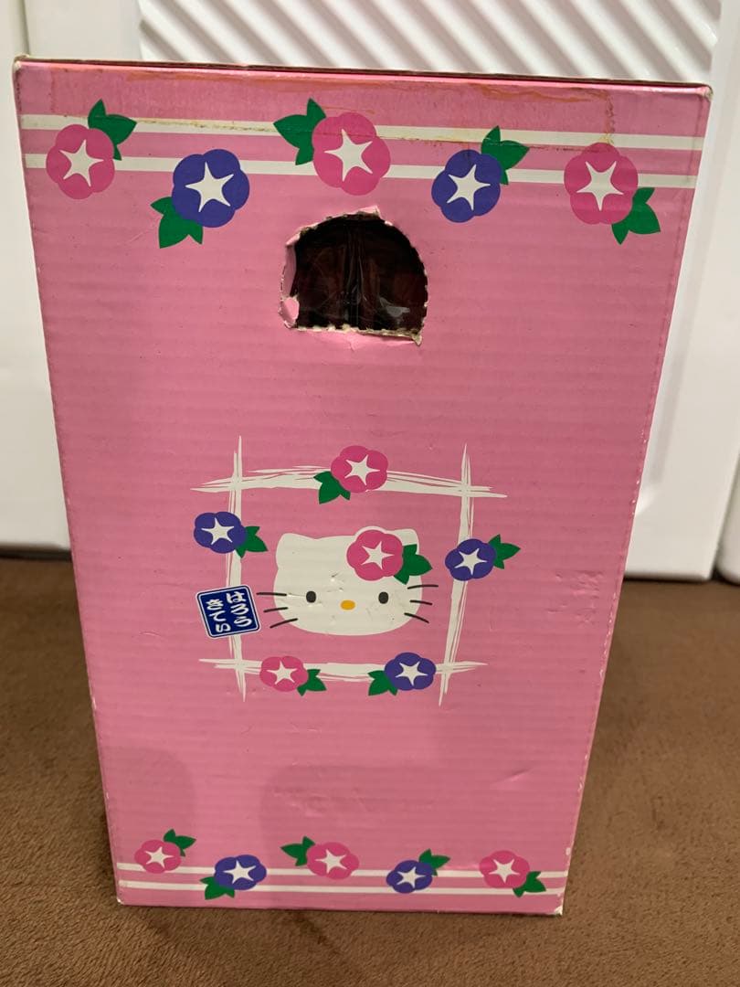 平成レトロ ハローキティ 和風ルームライト 2個 灯籠 2005年 おまけ付き