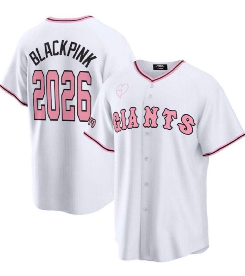 巨人 ユニフォーム BLACKPINK 2026コラボ XL WORLDTOUR