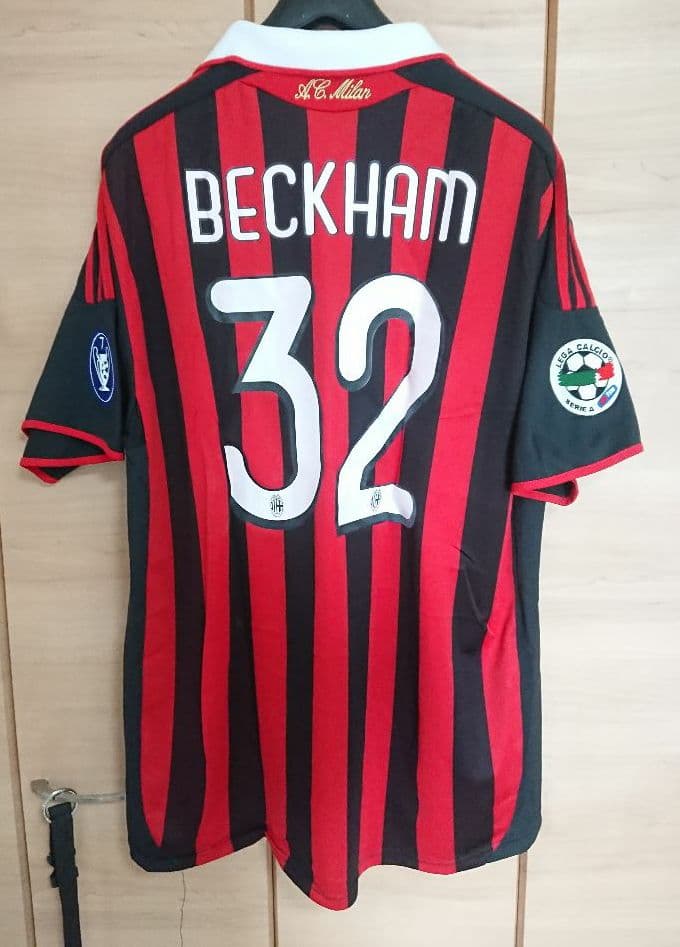【値下げセール 】デヴィッド・ ベッカム ユニフォーム ACミラン