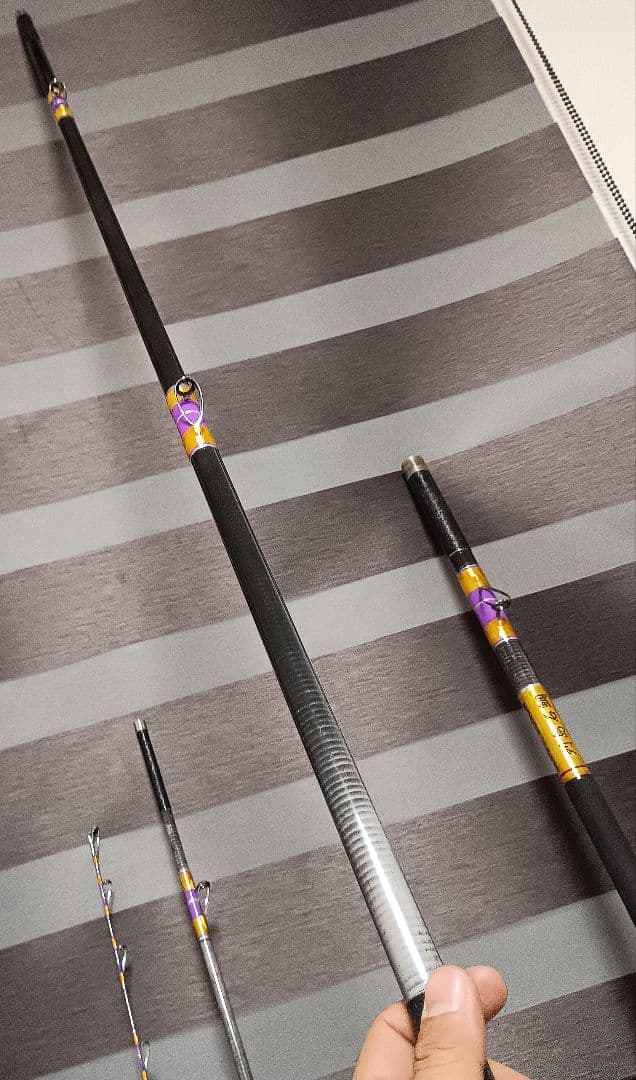 フルカスタム品！オリムピックボロン列島石鯛510 4本継ぎ石鯛竿