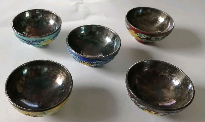 永楽和全　猪口　5客