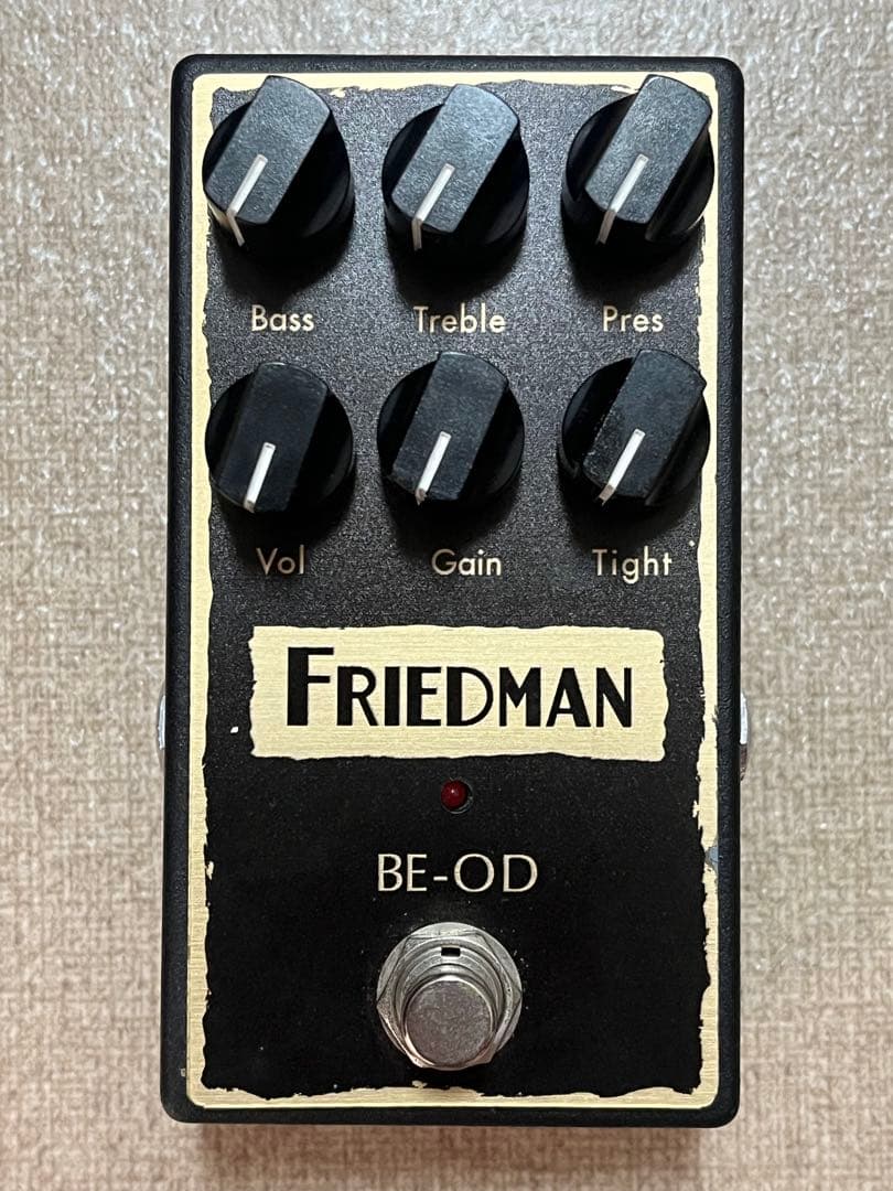 Friedman フリードマン BE-OD オーバードライブ　エフェクター