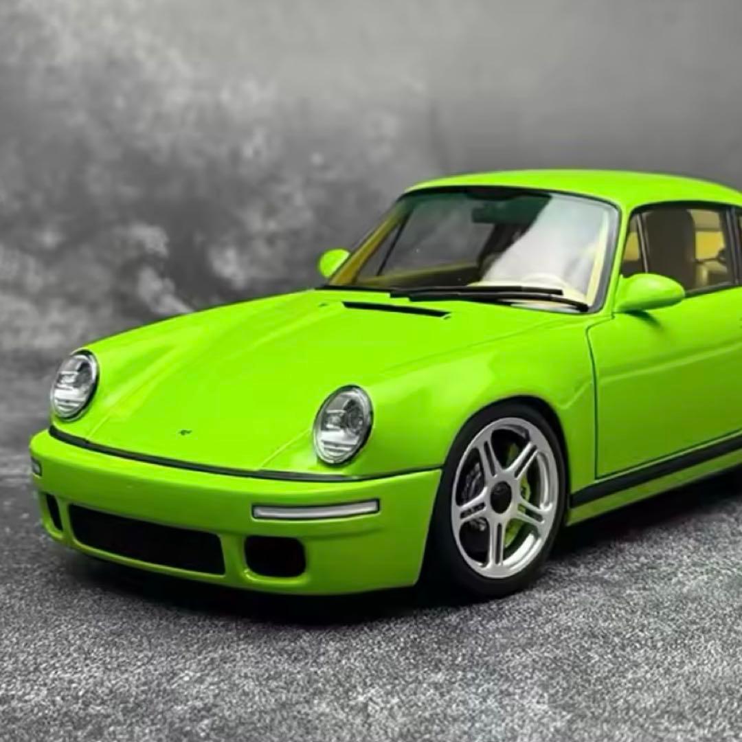 1:18 RUF SCR 2018バーチグリーン アロイ フルオープンカーモデル
