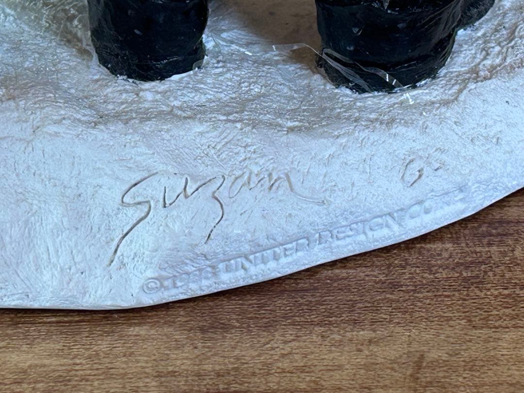 サンタクロース 置物 陶器製