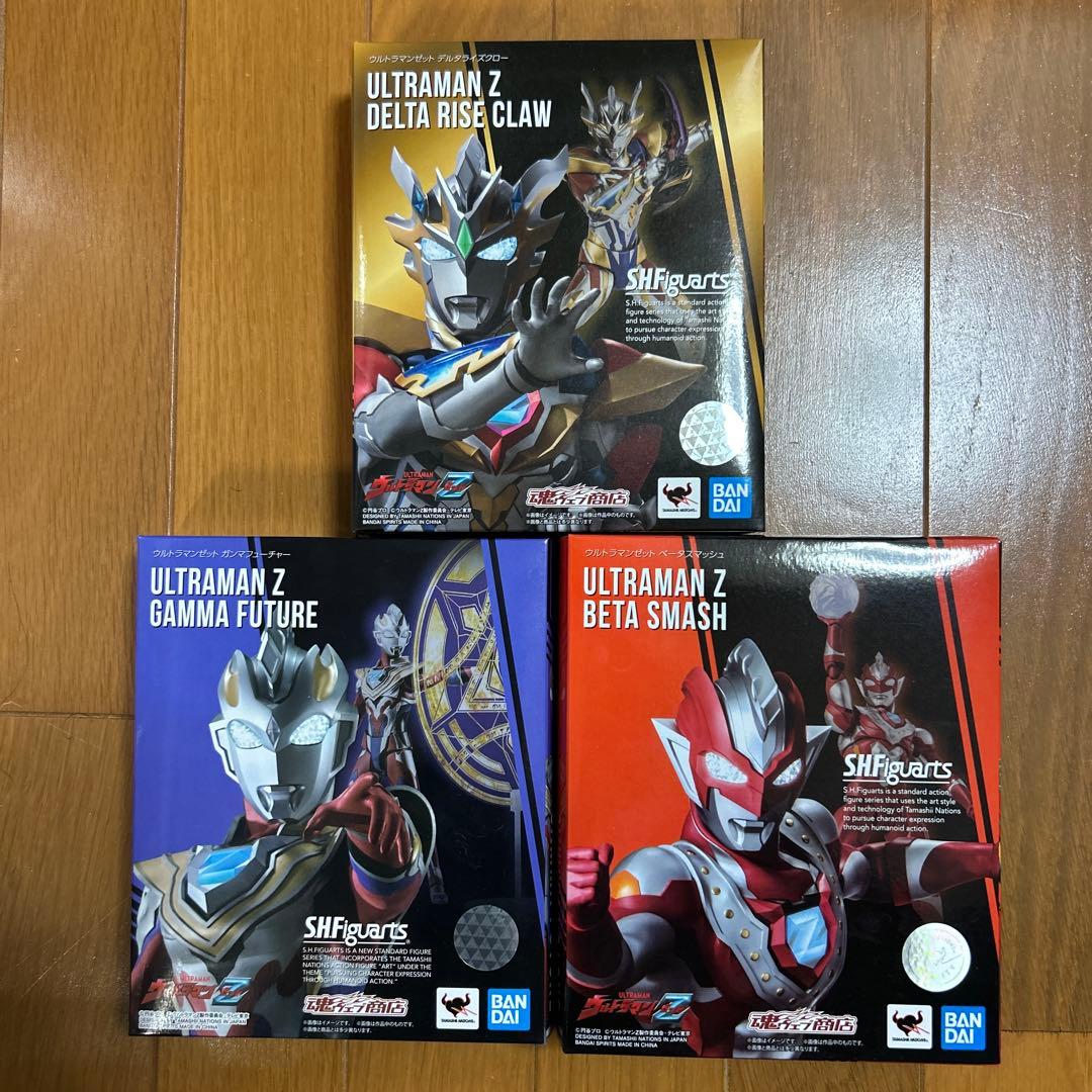 【欠品なし】S.H.Figuarts ウルトラマンZ(ゼット)3点セット