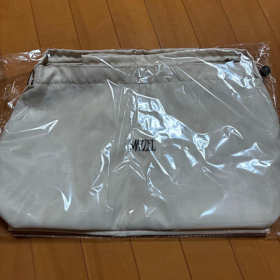 新品未使用　MAZZEL OnlyYou　オーガンジー ホワイトショルダーバッグ