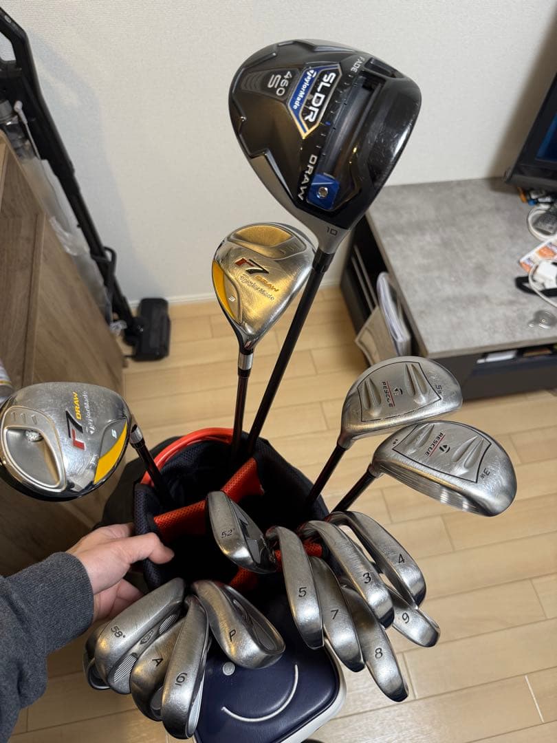 ゴルフクラブセット　初心者〜中級者向けフルセット　テーラーメイドゴルフクラブ