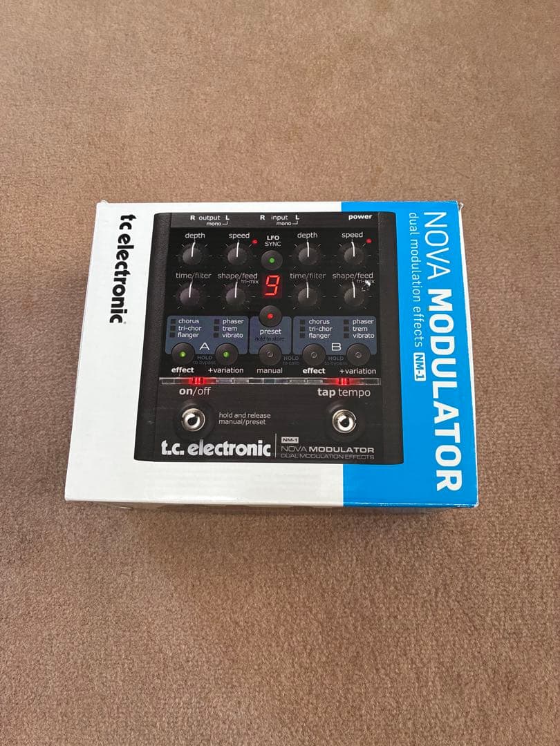 ギター NOVA MODULATOR TC ELECTRONIC NM-1