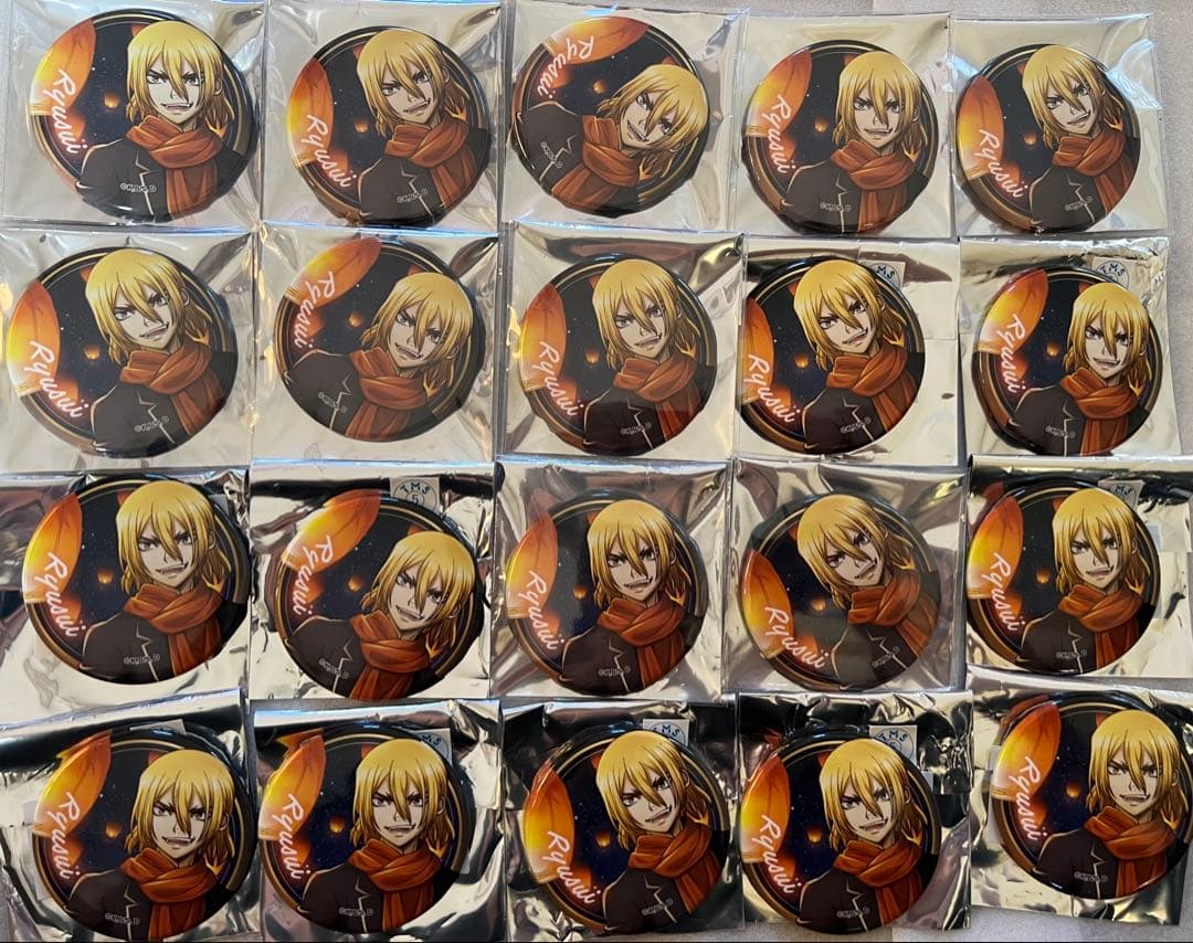 Dr.STONE スカイランタン 缶バッジ　龍水　20個