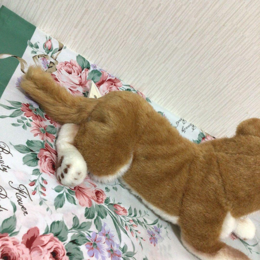 ケーセン　柴犬　伏せ　ぬいぐるみ KOSEN