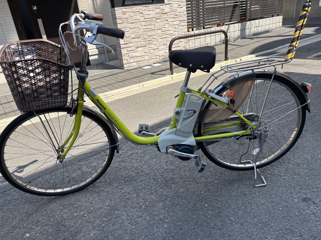 Panasonic ビビ・DX 電動アシスト自転車 グリーン