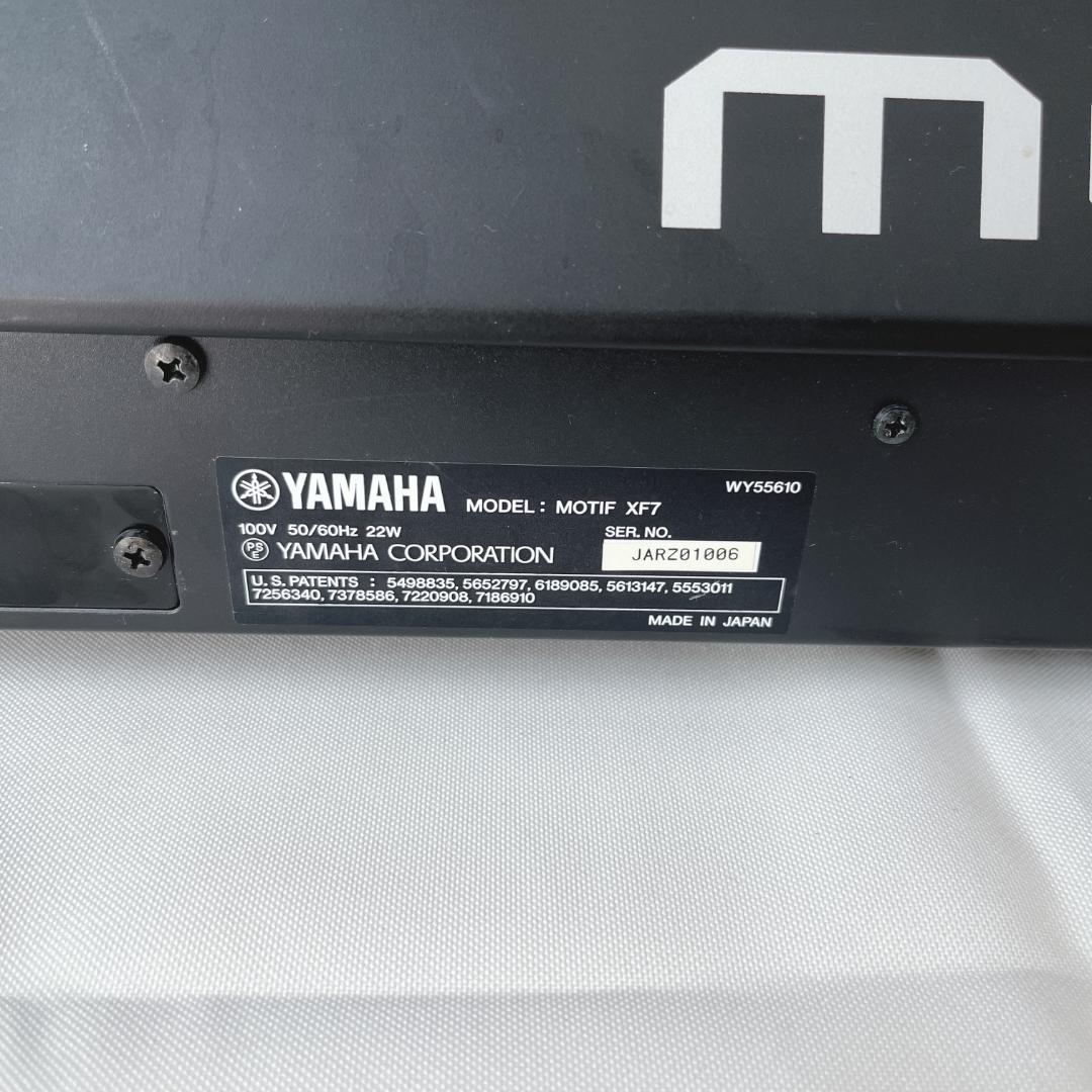 美品☘️　YAMAHA ミュージックシンセサイザー MOTIF XF7 76キー