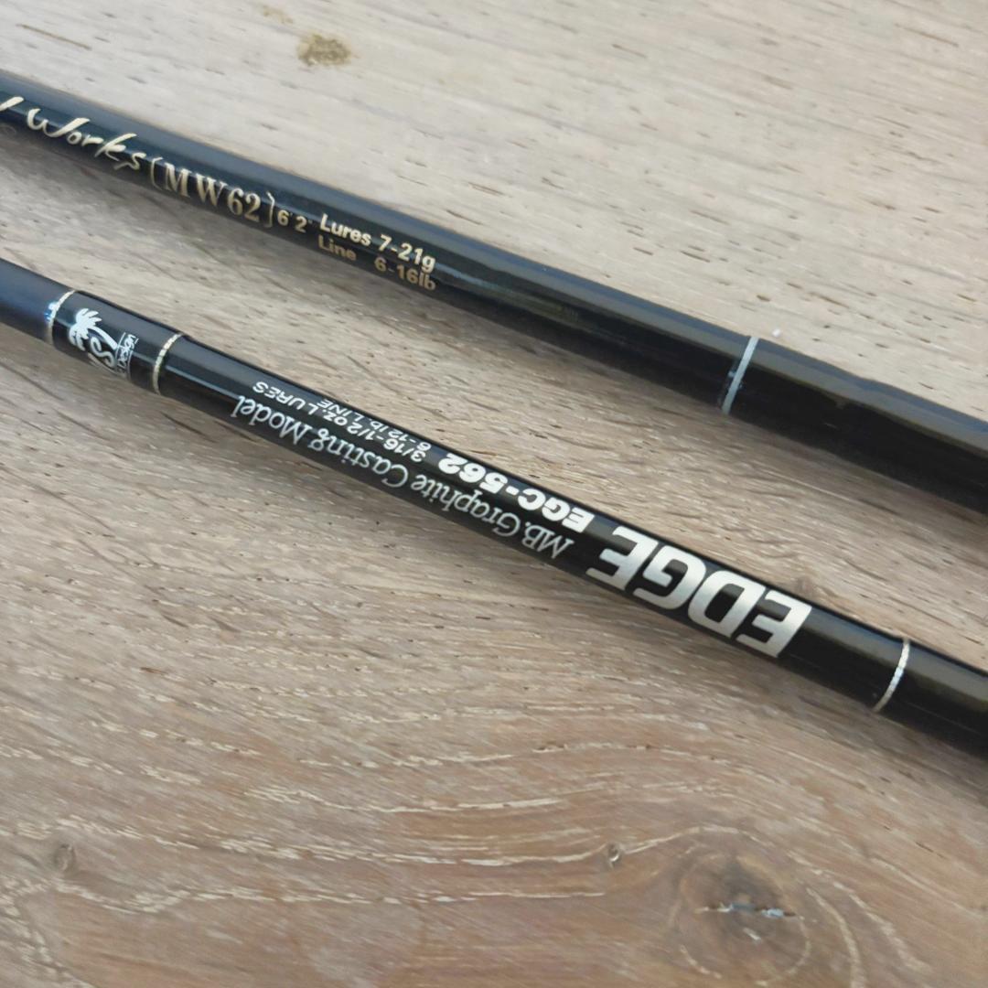 PALMS EDGE & MR.DON WORKS バスロッド 2本セット