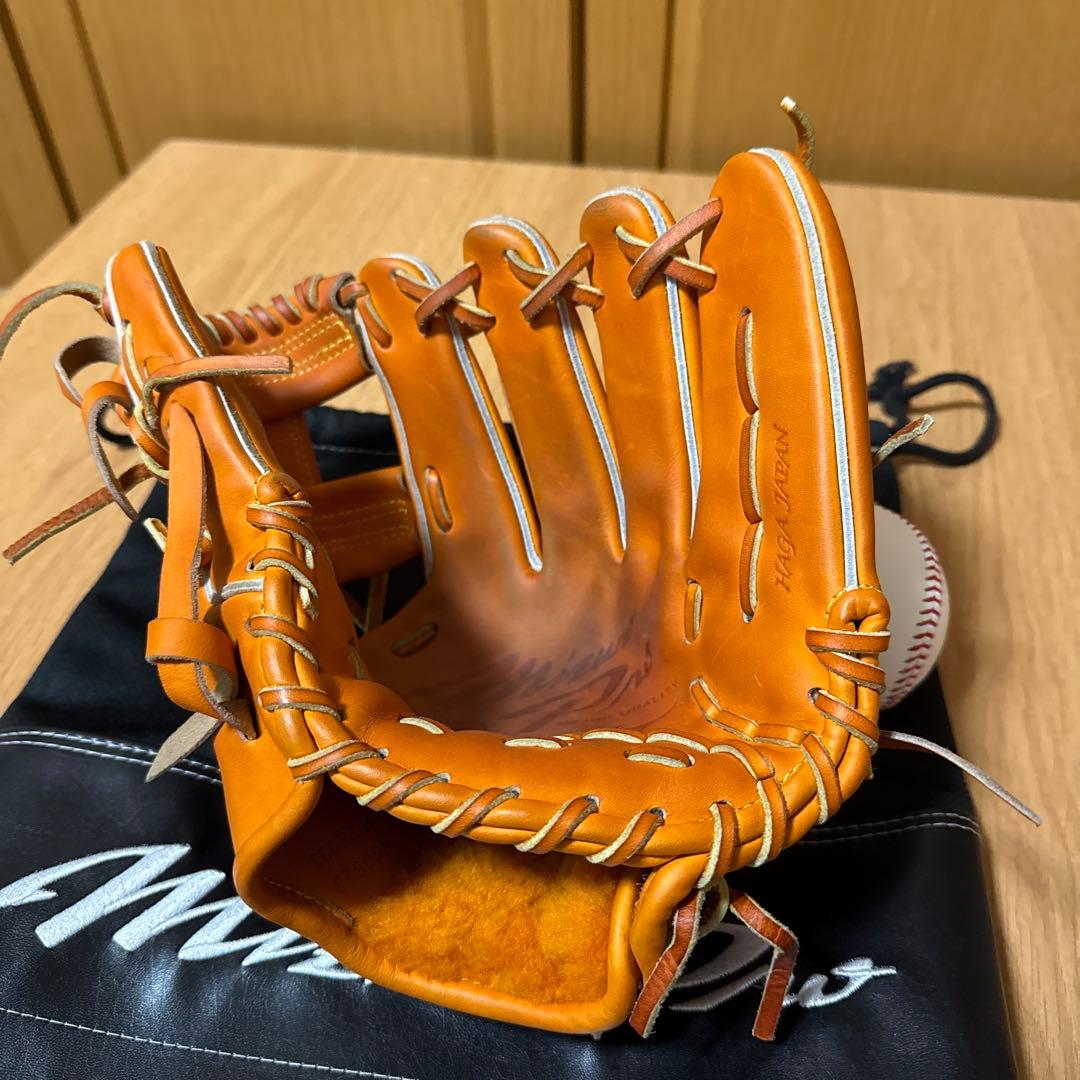 ミズノプロ　MM型　硬式グローブ　内野手用